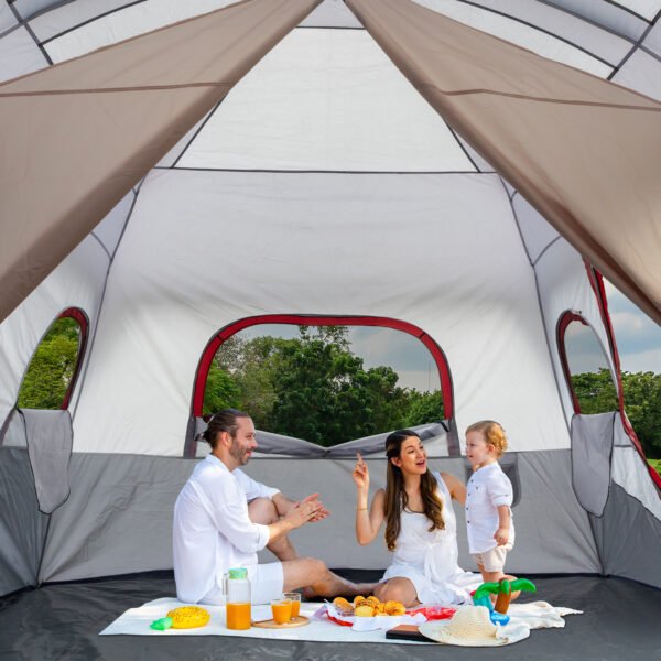 ExpeditionX™ 10-Person Dual-Room Camping Tent - Image 6